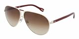 31fpftA1ttL. SL160  D&G Dolce & Gabbana Mens DD6067 Aviator Sunglasses,Beige And Red Frame/Brown Gradient Lens,one size Reviews