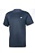 Phiten X30 Loose Gear Short Sleeve Shirt, Small, Navy