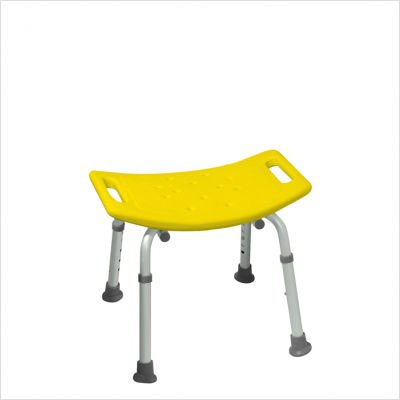 Deluxe Backless Bath Bench Color: White