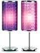 Mod Style Girls Lamps in Hologram Pink or Purple