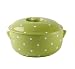 Spode Baking Days Green Round Covered Deep Dish Bake and Serve Casserole