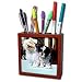   - Dogs Maltese - Maltese - Tile Pen Holders-5 inch tile pen holder