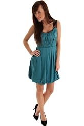 Polyester/Satin/Spandex Bubble Dress Lace  Dress