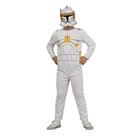 Dress Up Star Wars The Clone Wars Commander Cody Action Suit Costume, Child Size 8 to 10