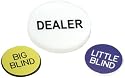Dealer Buttons - 3 Pack
