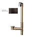 American Standard 1583.470.068 Universal Bath Drain, Blackened Bronze