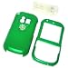 PCMICROSTORE Brand Palm Centro 690 Solid Green Snap-On Case Cover with Removable Swivel Belt Clip