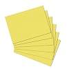 Herlitz 10835783 Karteikarte A4 100St�ck blanko gelb