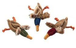 Skinneeez Duck Cat Toy, 3" Assorted