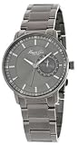 Kenneth Cole #KC9030 Men's Black IP Stainless Steel Retrograde Date Display Dress Watch