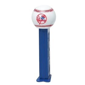 New York Yankees Pez Candy and Dispenser from Pez Dispensers