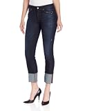 Rich & Skinny Womens Schoolboy Cuff Crop