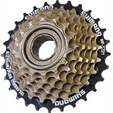 【シマノ】MF-TZ21 7Sマルチプルフリーホイールスプロケット 14-28T ボスタイプ（プロテクターなし）