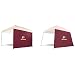 North Pole Washington Redskins Adjustable Canopy Side Wall