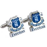 Everton Chrome Football Cufflinks
