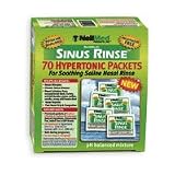 NeilMeds Sinus Rinse Hypertonic Packets For Soothing Saline Nasal Rinse - 70 ea