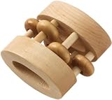 Natural Oval Bead Rattle