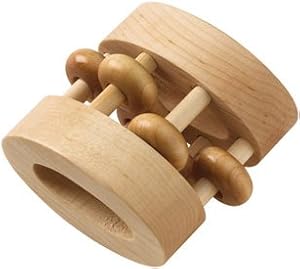 Unfinished Oval Bead Rattle