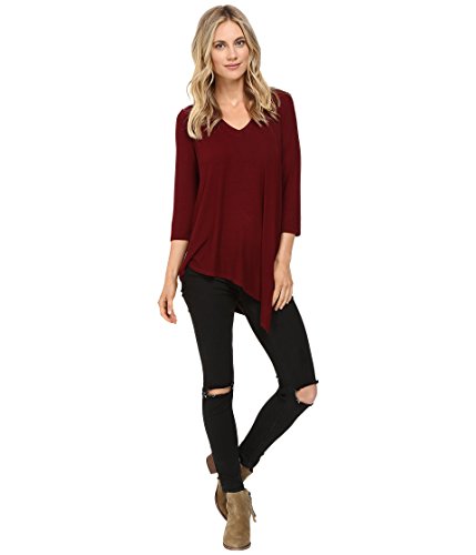 [スリードッツ] Three Dots レディース Angie Asymmetrical Top トップス [並行輸入品]