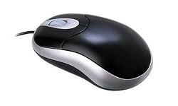 Kinamax MS-UOPT High Precision Ergonomic USB 3-Button 3D Optical Scroll Wheel Mouse