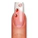 Nailart NAIL TATTOO STICKER - ladybug / ladybird - red / black