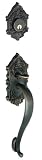 Grande Victorian Handleset Exterior with S-Grip, Timeless Bronze Finish #GS73-GVCSGR-HS-SC