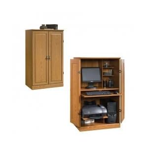 Carolina Oak Computer Armoire Carolina Oak