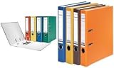 FALKEN Plastik-Ordner PP-Color 80 mm Ordner PP S80 mit Einsteckschild