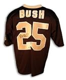 Reggie Bush Signed New Orleans Saints Throwback Black Jersey
