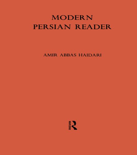A Modern Persian Reader
