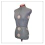 Singer Dress Form DF150G - Sizes 10-16, Fully Adjustable (GRAY)