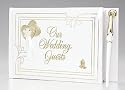 Wedding Guest Book with Pen