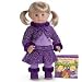 American Girl Bitty Twins Girl Pretty In Plum Outfit & Book (Doll Not Included)
