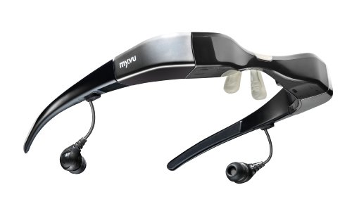 External hard drive:Myvu Crystal Standard Edition Black Personal Media Viewer