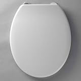 (8501WS) Comet White Toilet Seat - Standard Hinges