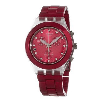 Swatch Full Blooded Raspberry Unisex Watch SVCK4050AG