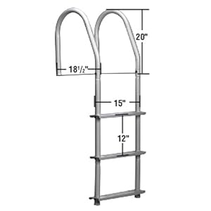 Fixed Dock Ladder Stainless Steel by