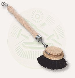 Spülbürste groß, Kopfdurchmesser 5cm, Rosshaar