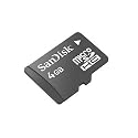 SanDisk microSD 4 GB + PocketCard -Speicherberechnung-