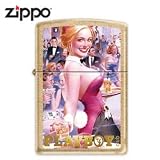 Zippo Pboy Club 50th Anniv Gold Dust (Model 24870)