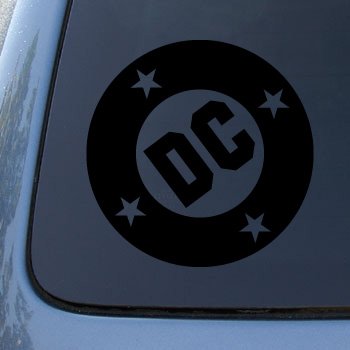  DC COMICS - Vinyl Car Decal Sticker #A1592 | Vinyl Color: Black