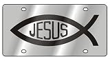 Jesus Fish License Plate