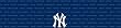 New York Yankees Team Auto Visor Decal