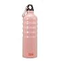 Oggi Lustre Aluminum Sport Bottle, Pink