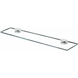 Alno A8950-24-PC Euro Glass Bathroom Shelf