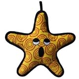 Tuffies Ultimate Sea Creature Starfish Dog Toy (Maroon/Gold)