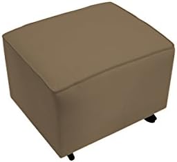 Komfy Kings Rosie Ottoman, Coffee Velvet