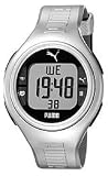 PUMA Men's PU910541009 Pulse Metallic Silver Heart Rate Monitor Watch