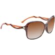Spy Fiona Sunglasses - Spy Optic Look Series Sportswear Eyewear - Classic Tortoise with Clear Brown/Bronze Fade
