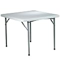 Square Folding Table - Gray (36")